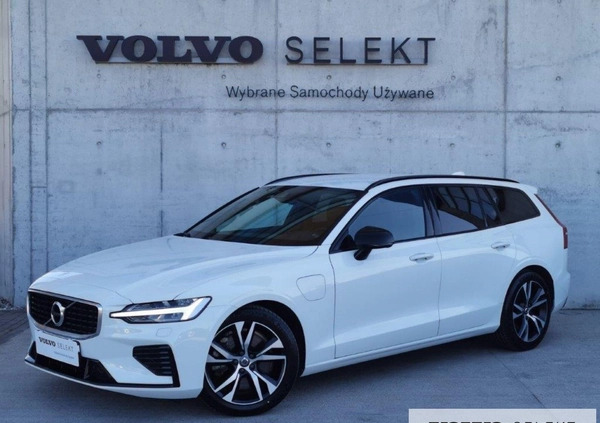 mazowieckie Volvo V60 cena 169000 przebieg: 66905, rok produkcji 2020 z Kołobrzeg